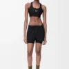 Funktionsshorts aus technischem Shell-Material Schwarz