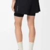 Funktionsshorts aus technischem Shell-Material Schwarz