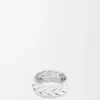 Geflochtener Ring aus Sterlingsilber Silber