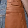 Gerade geschnittene Jeans aus Denim in Blau