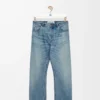 Gerade geschnittene Jeans aus Denim in Vintage Blue