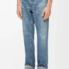 Gerade geschnittene Jeans aus Denim in Vintage Blue