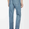 Gerade geschnittene Jeans aus Denim in Vintage Blue