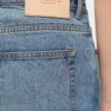 Gerade geschnittene Jeans aus Denim in Vintage Blue