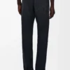 Gerade geschnittene Jeans aus Denim in Washed Black