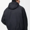 Gesteppte Jacke aus technischem Baumwollstoff Navy Blue