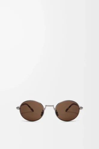 Groove Oval Sonnenbrille Brown Sugar