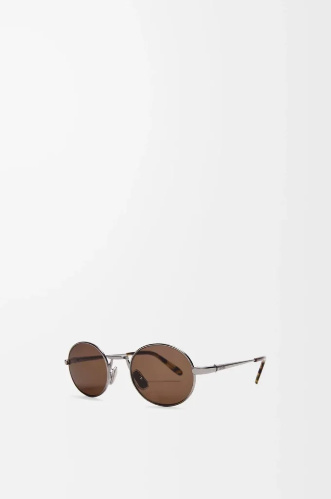 Groove Oval Sonnenbrille Brown Sugar