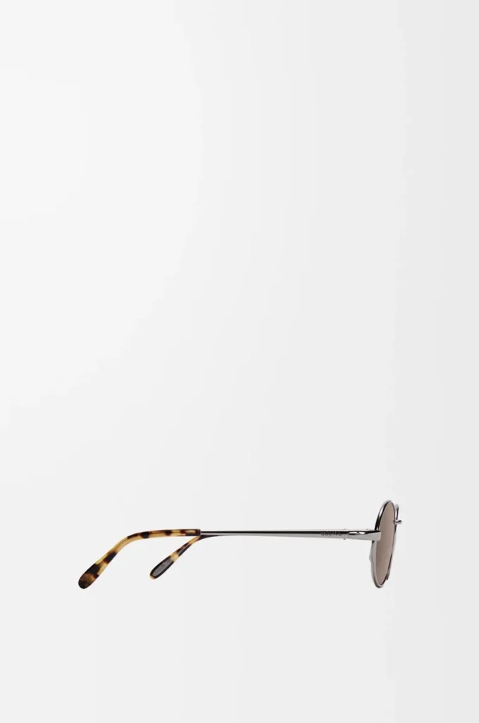 Groove Oval Sonnenbrille Brown Sugar