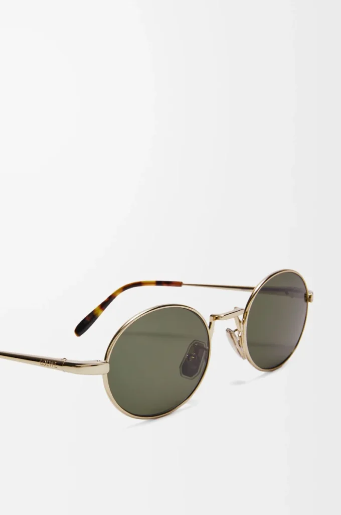 Groove Oval Sonnenbrille Grün