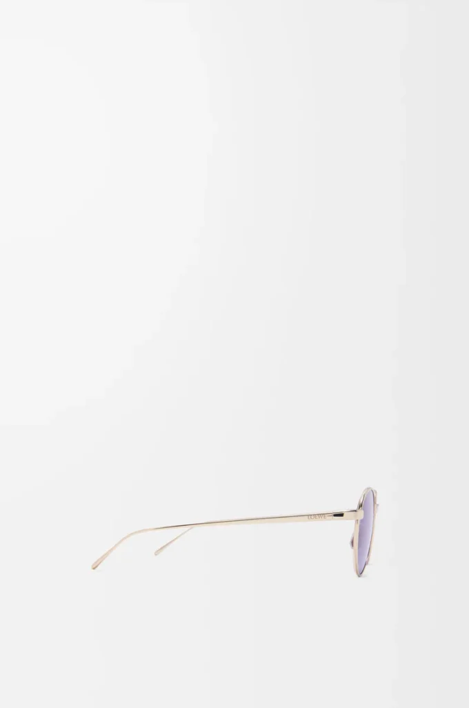Groove Runde Sonnenbrille Lila