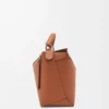 Große Puzzle Edge Tasche aus klassischem Kalbsleder Tan