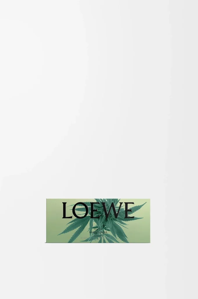 Große Seife mit Marihuana-Duft Dunkelgrün