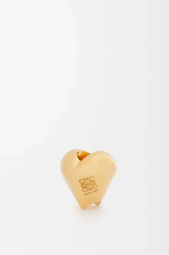 Großer Herz-Würfel Gold