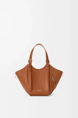 Hammock Flip Tasche aus klassischem Kalbsleder in Eichhörnchen