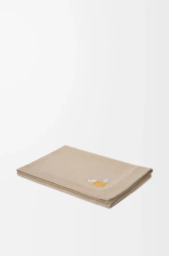 Hamster-Decke aus Kaschmir Beige