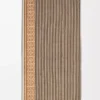 Handtuch aus Baumwolle Braun/Mehrfarbig