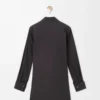 Hemdkleid aus Baumwolle Schwarz