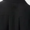 Hemdkleid aus Seide Schwarz