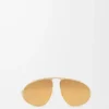Hillock Sonnenbrille Gold