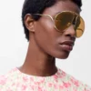 Hillock Sonnenbrille Gold
