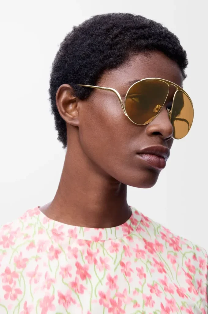 Hillock Sonnenbrille Gold