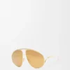Hillock Sonnenbrille Gold