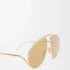 Hillock Sonnenbrille Gold