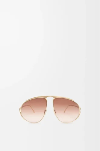 Hillock Sonnenbrille Gradient Brown