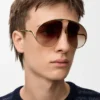 Hillock Sonnenbrille Gradient Brown