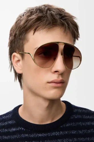 Hillock Sonnenbrille Gradient Brown