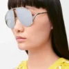 Hillock Sonnenbrille Silber