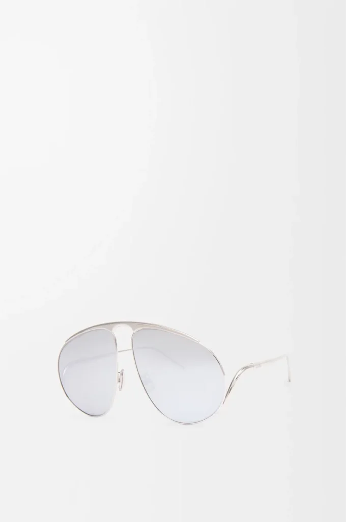 Hillock Sonnenbrille Silber