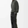Hoodie aus Wolle in Grau