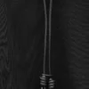 Hoodie in lockerer Passform aus Baumwolle Schwarz