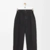 Hose aus Baumwolle Anthrazit