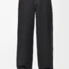 Hose aus Baumwolle Anthrazit