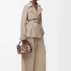 Hose aus Baumwolle Beige