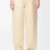 Hose aus Baumwolle Beige