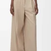 Hose aus Baumwolle Beige