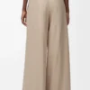Hose aus Baumwolle Beige