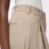 Hose aus Baumwolle Beige