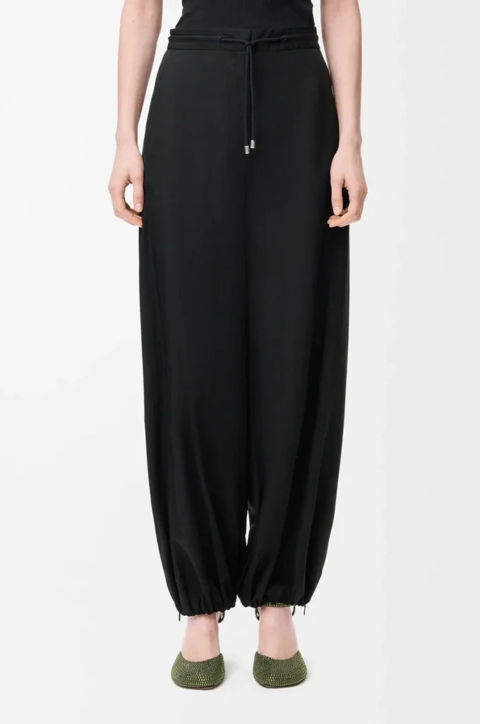Hose aus Funktionsstoff Schwarz