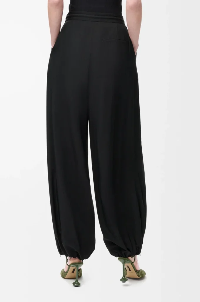 Hose aus Funktionsstoff Schwarz