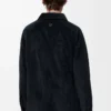 Hybrid-Overshirt aus Baumwolle und Wolle Dunkelblau/Marineblau