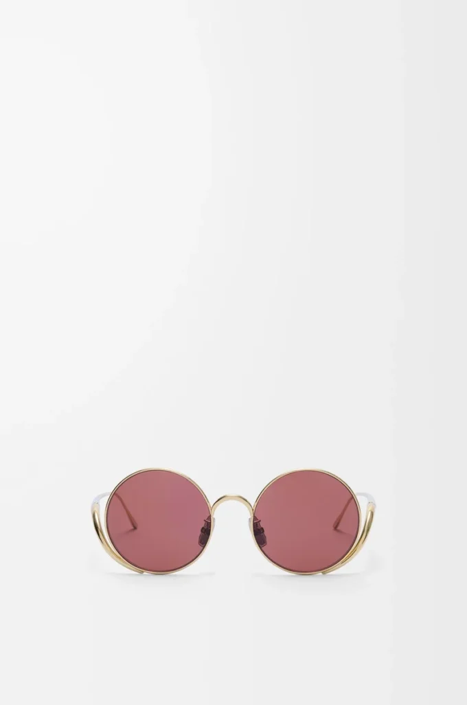 Island Sonnenbrille Burgunderrot