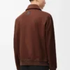 Jacke aus Baumwolle Braun/Dunkelbraun