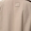 Jacke aus Baumwolle in Beige