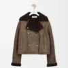 Jacke aus Lammfell Sage