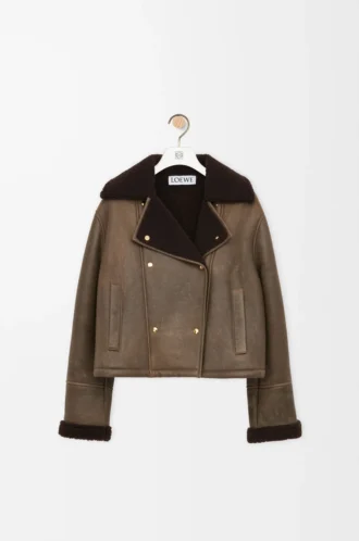 Jacke aus Lammfell Sage